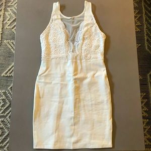 Lulus Brial Shower or Bachelorette White Dress